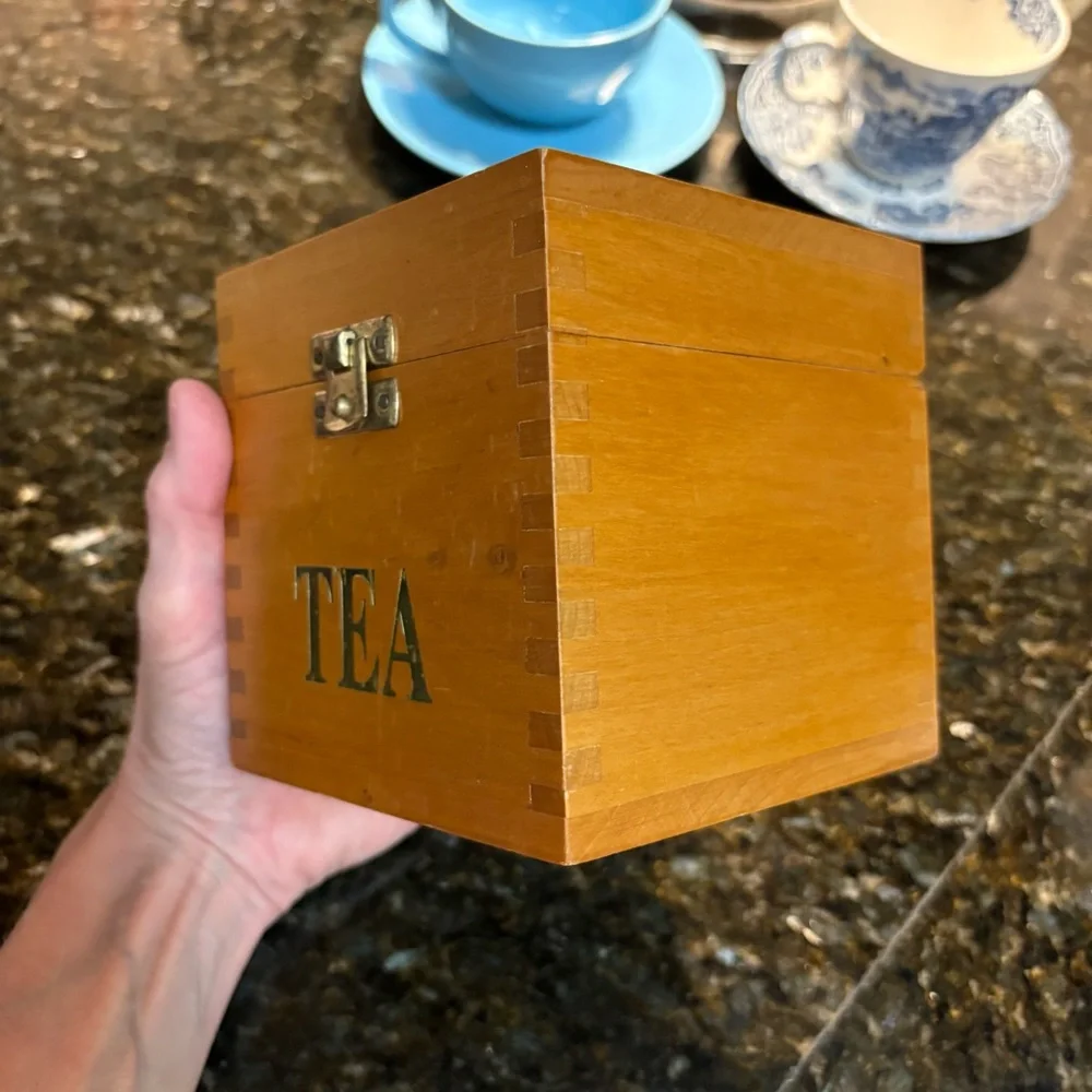 Tea Box and Supplies